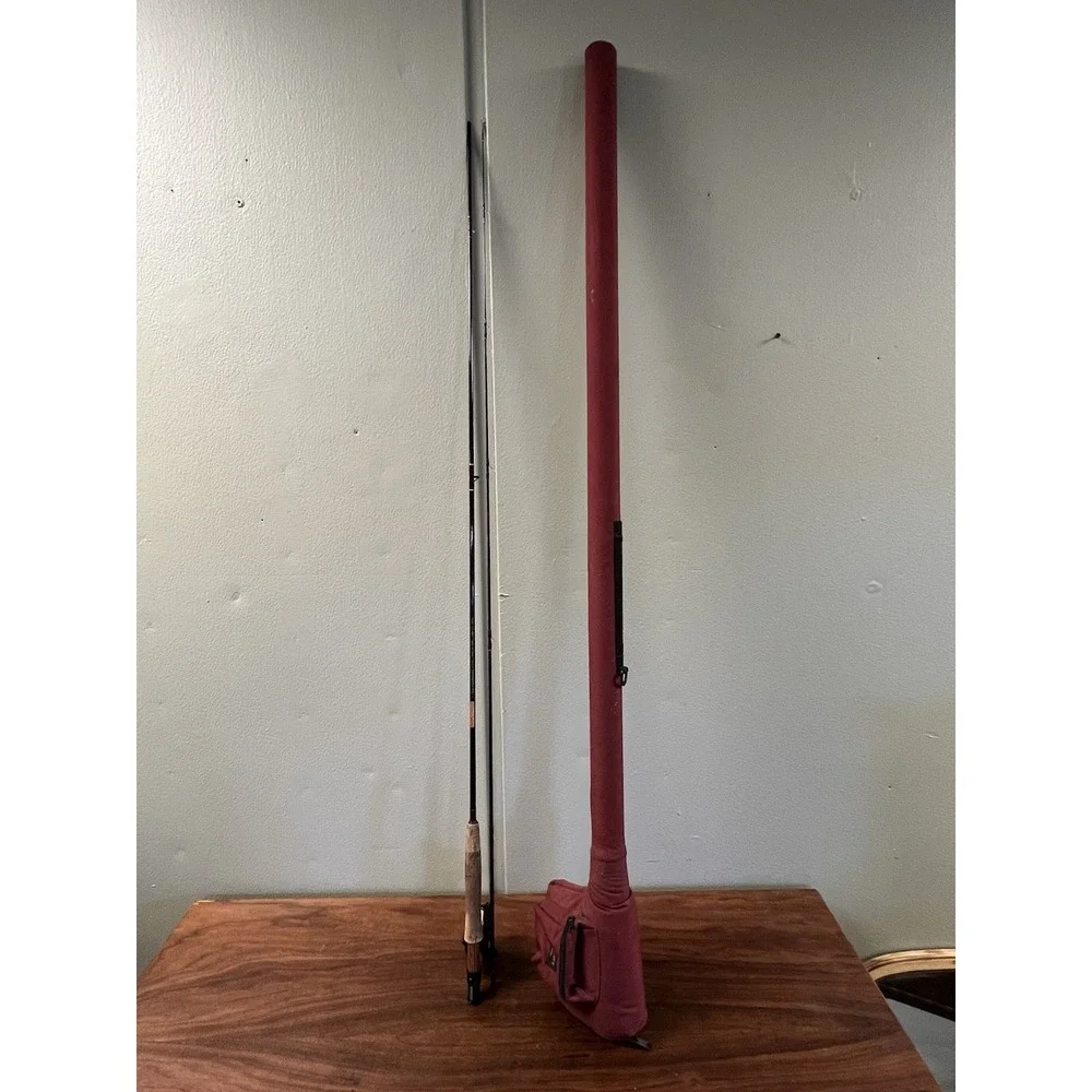 Vintage Pro Angler Tournament Pro Graphite Fly Fishing Rod With Cortland Crown 2